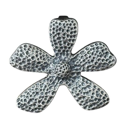 Silpada S1101 Sterling 925 Silver Large Daisy Flower Pendant - Picture 4 of 8